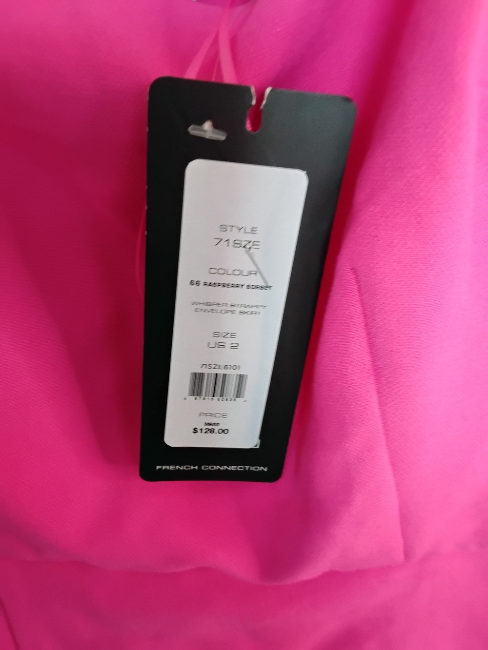 French Connection Bright Pink Mini Sheath Dress - Picture 3 of 5